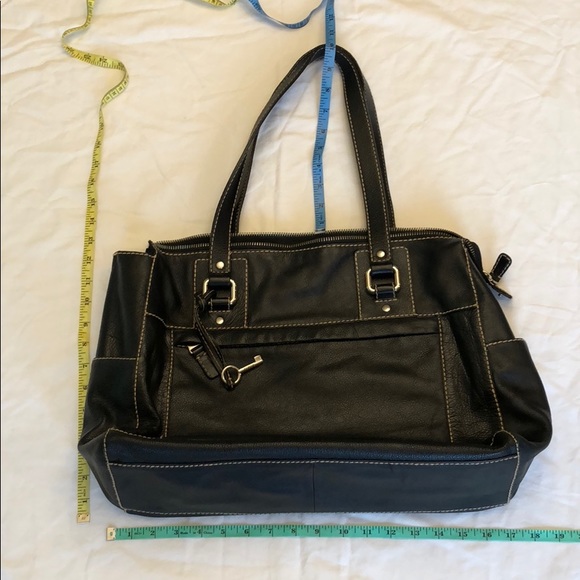 fossil laptop tote